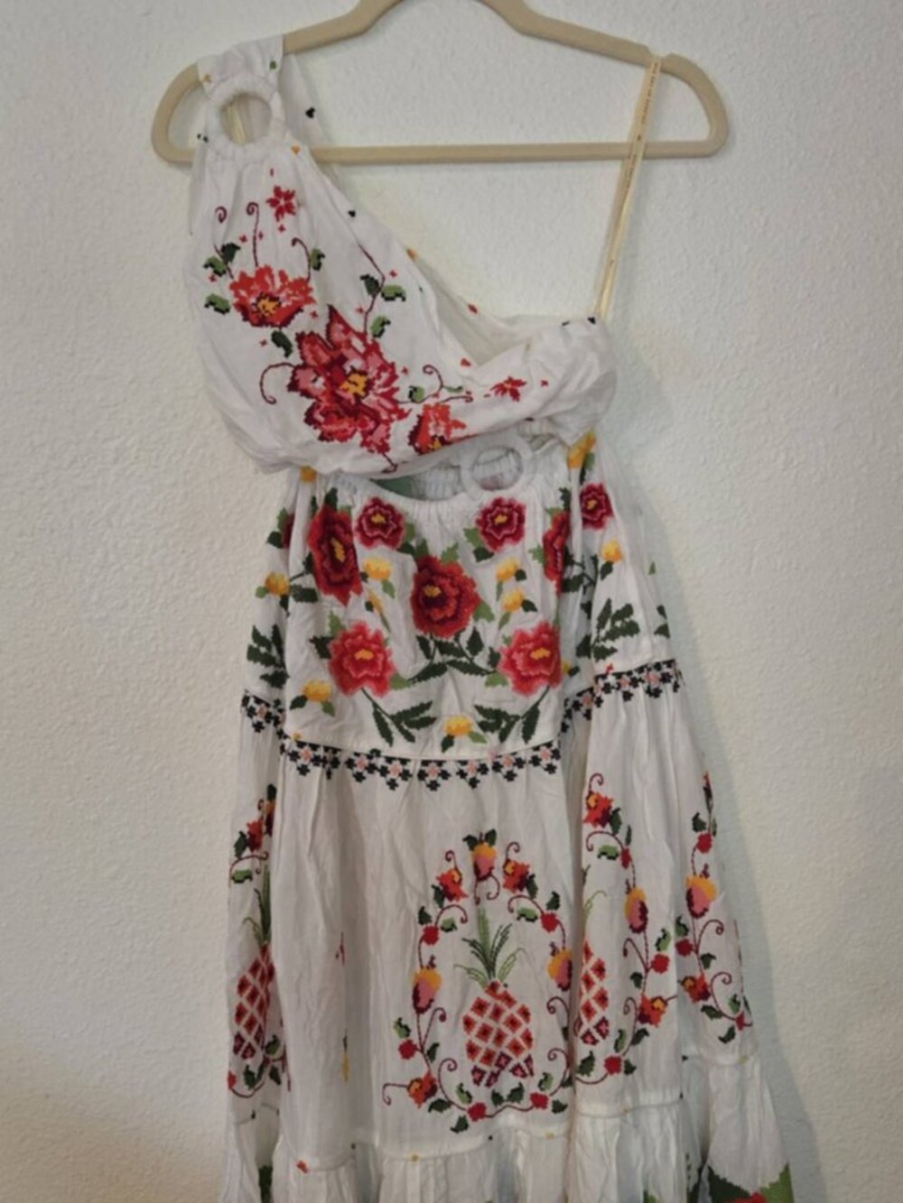 FARM Rio Embroidered Carmina Floral Maxi Dress sz Small NWT ABSOLUTELY GORGEOUS! - Picture 10 of 11